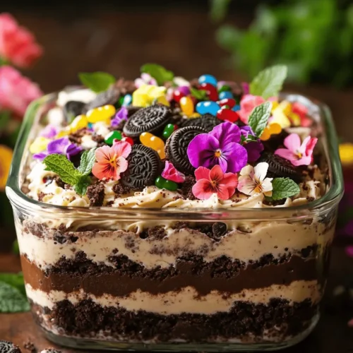 Easter is a cherished holiday celebrated with a variety of traditions that bring family and friends together. One of the most delightful aspects of Easter festivities is the array of festive desserts that grace our tables. From colorful egg-shaped confections to rich chocolate treats, the season calls for sweet indulgences that capture the spirit of spring. Among these treats, the Easter Dirt Cake Casserole stands out as a fun and delicious option that not only appeals to the taste buds but also adds a playful twist to your dessert table.
