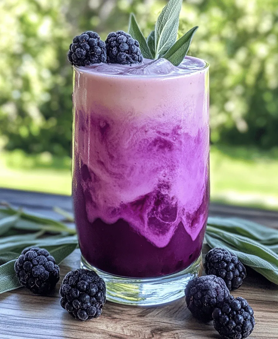 As the summer sun blazes down, the quest for refreshing beverages transforms into a delightful adventure. Among the myriad of options available, one standout choice is the Blackberry Sage Iced Tea Latte. This unique drink combines the earthy notes of sage with the sweetness of ripe blackberries, creating a beverage that is both sophisticated and satisfying. Not only does this iced tea latte quench your thirst, but it also offers a refreshing twist that elevates your typical summer drink.