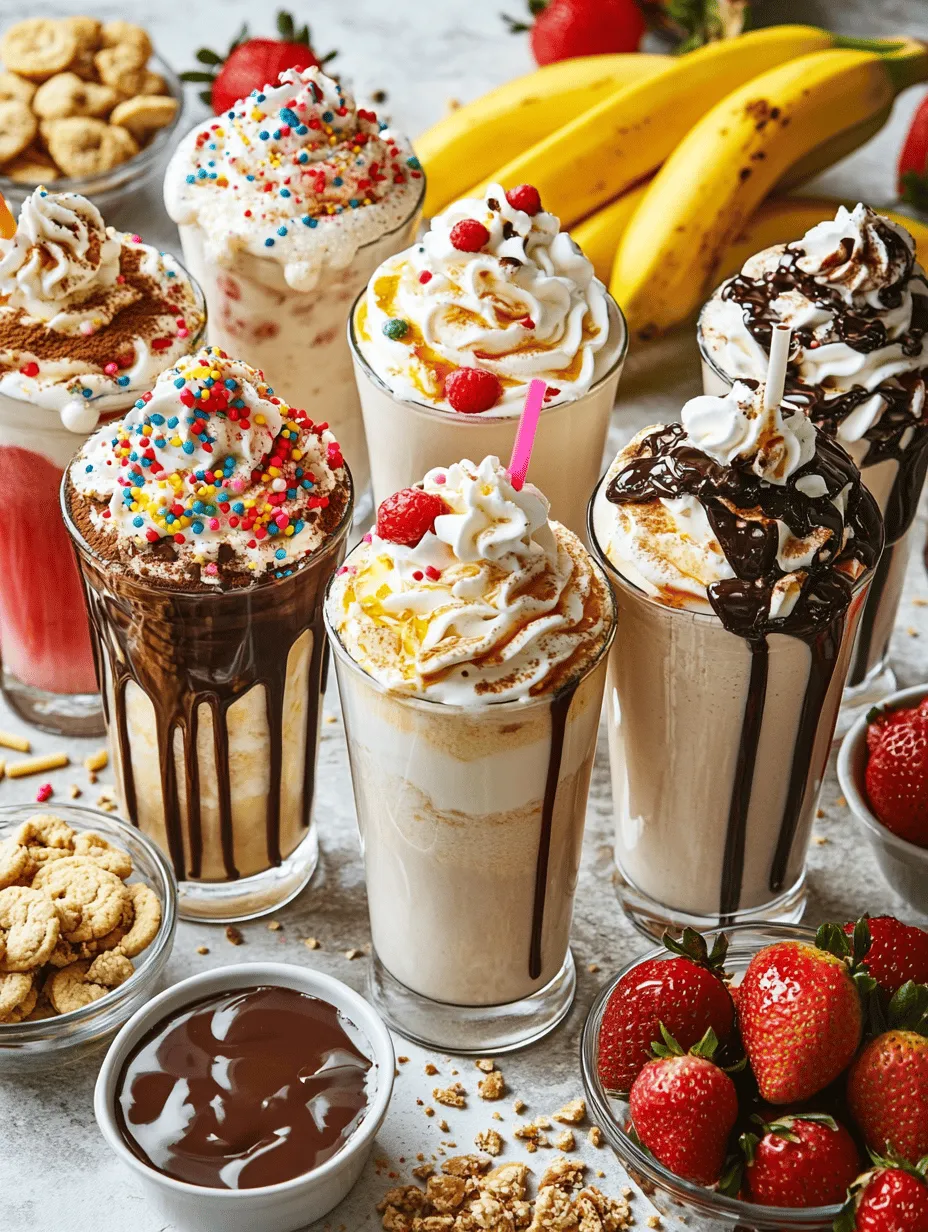 Imagine a gathering filled with laughter, creativity, and the sweet aroma of freshly blended milkshakes wafting through the air. The Legendairy Milkshake Bar Extravaganza is not just a dessert; it’s an experience that brings friends and family together. This interactive dessert option allows everyone to unleash their inner mixologist, customizing their milkshakes to suit their unique tastes. Whether it’s a birthday party, a cozy family night, or just a fun weekend treat, setting up a milkshake bar transforms an ordinary gathering into a memorable event.