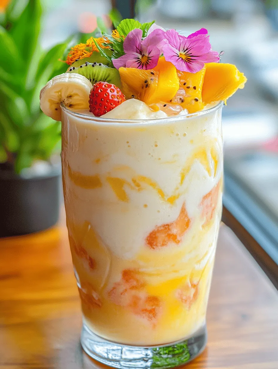 As the sun shines and the days grow warmer, the allure of tropical beverages becomes undeniable. These delightful concoctions transport us to sun-kissed beaches, swaying palm trees, and the soothing sounds of ocean waves. Among the myriad of tropical drinks, one stands out for its playful twist and nostalgic flavor: the Tropical Bubblegum Colada Twist. This inventive cocktail combines the classic, creamy goodness of a traditional piña colada with the whimsical taste of bubblegum, creating a refreshing drink that appeals to both the young and the young-at-heart.