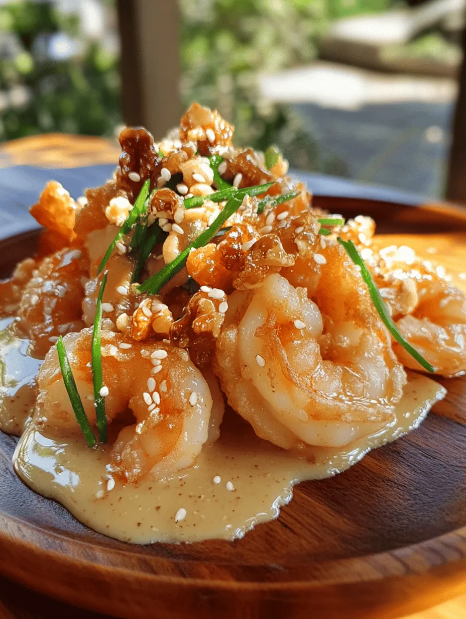 Honey Walnut Shrimp is a delightful dish that has captured the hearts and palates of many, quickly becoming a must-try item in Asian cuisine. Often found gracing the menus of Chinese restaurants, this dish is not just a meal; it's an experience. The tantalizing combination of succulent shrimp, crunchy walnuts, and a sweet, creamy sauce creates a symphony of flavors that dance on the taste buds. Originating from the Chinese-American culinary scene, Honey Walnut Shrimp has gained immense popularity over the years, transcending cultural boundaries and appealing to a wide range of diners.