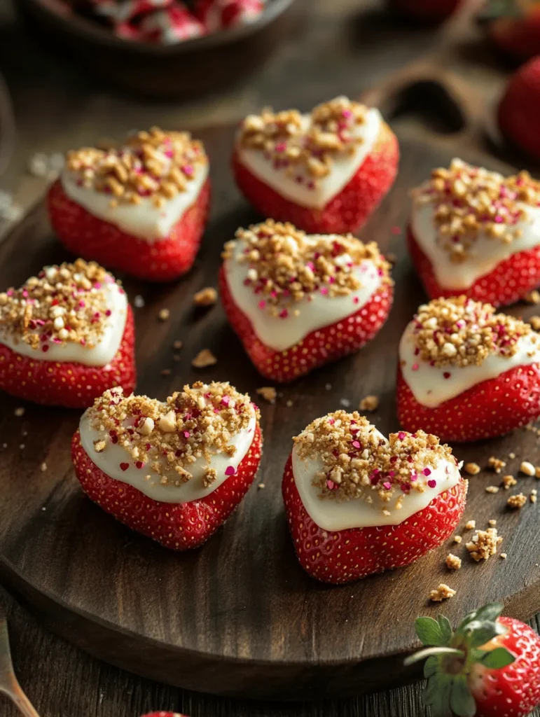 Strawberries, with their vibrant red hue and luscious taste, have long been associated with love and celebration. Whether it’s a romantic dinner, a festive gathering, or simply a gesture of affection, these sweet, juicy fruits evoke feelings of warmth and joy. The allure of strawberries lies not only in their delightful flavor but also in their versatility, making them an ideal ingredient for a variety of desserts. Among these, the Sweet Strawberry Hearts recipe stands out as a charming and delightful treat perfect for special occasions like Valentine’s Day, anniversaries, or any heartfelt gathering.