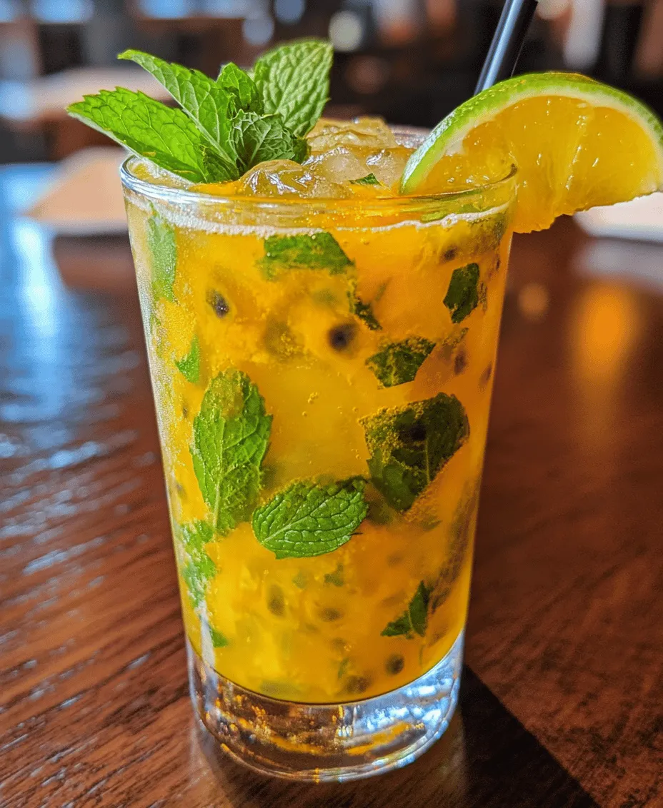 In recent years, the beverage scene has experienced a delightful transformation with the rise of mocktails—non-alcoholic drinks that capture the essence of classic cocktails without the alcohol. As health-conscious individuals seek out alternatives to traditional alcoholic beverages, mocktails have surged in popularity, providing flavorful options suitable for all ages and occasions. Among these vibrant concoctions, the Passion Fruit Mojito Mocktail stands out as a refreshing drink that tantalizes the taste buds with its tropical flavor profile.