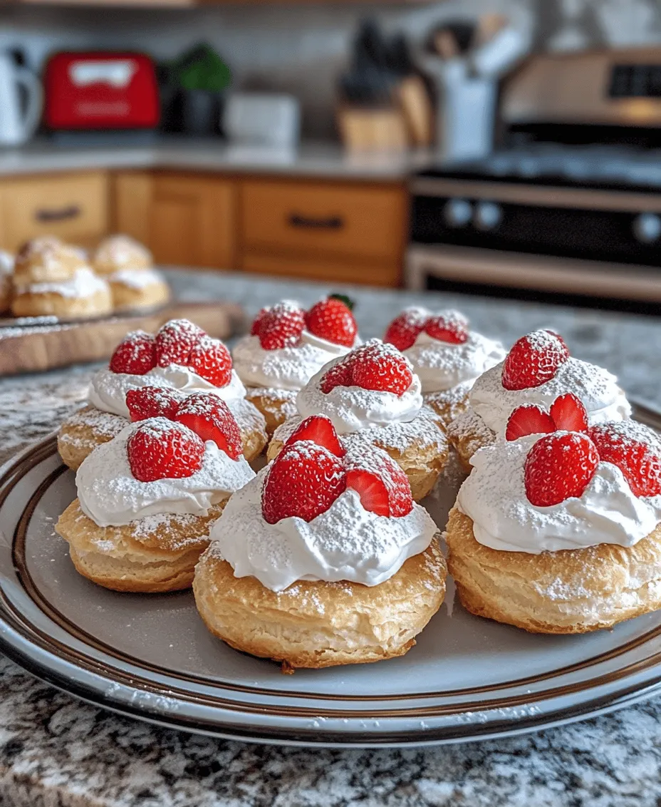 Cream puffs are a beloved dessert that has captured the hearts of pastry lovers around the world. These light, airy confections are made from choux pastry, which is known for its ability to puff up beautifully when baked, creating a hollow center perfect for filling with a variety of delightful creams and custards. The versatility of cream puffs allows for endless variations, making them a staple in bakeries and home kitchens alike.