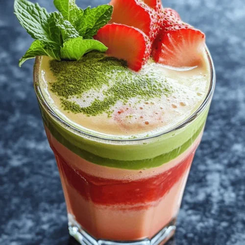 In recent years, the combination of matcha and strawberries has gained immense popularity among health enthusiasts and beverage lovers alike. This delectable Strawberry Matcha Latte not only tantalizes your taste buds but also packs a nutritional punch. With its vibrant colors and delightful flavors, this recipe is perfect for those looking to elevate their morning routine or impress guests at brunch.