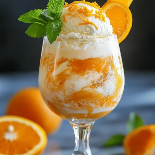 Summer is the perfect time to indulge in cool, refreshing treats, and the Dirty Creamsicle Float is a delightful twist on the classic dessert that will transport you back to your childhood. Imagine the creamy decadence of vanilla ice cream mingling with the vibrant, zesty flavors of orange soda, all enhanced by a splash of alcohol for the adult palate. This recipe marries nostalgia with sophistication, making it the ideal drink for summer gatherings, parties, or simply a sweet escape on a warm day.