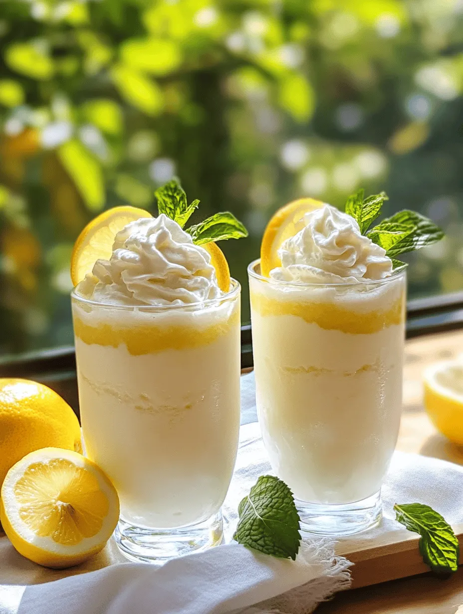 As the warm sun shines brightly and the days stretch longer, there's nothing quite like a refreshing drink to help you cool off. Enter whipped lemonade—a delightful summer beverage that combines the tangy zest of fresh lemons with the creamy indulgence of whipped cream. This innovative twist on the classic lemonade not only tantalizes your taste buds but also elevates your beverage game to a whole new level. Imagine sipping on a drink that is both refreshingly tart and luxuriously creamy, making it the perfect companion for hot days, backyard gatherings, and special occasions.