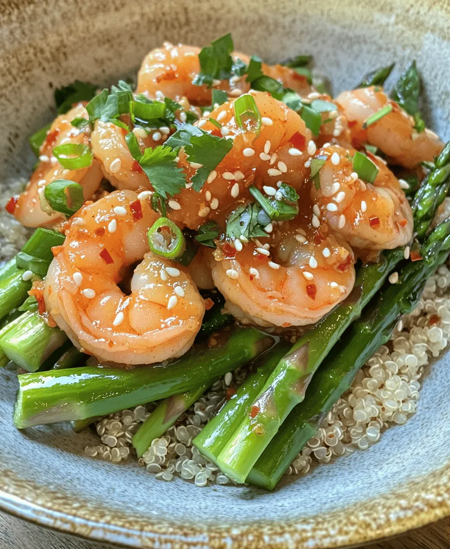 In the world of quick and delicious meals, few dishes stand out like Sweet Chili Shrimp and Asparagus. This vibrant dish combines succulent shrimp with crisp asparagus, all enveloped in a delectable sweet chili sauce that tantalizes the taste buds and satisfies the appetite. Perfect for busy weeknights, this meal can be prepared in just 30 minutes, making it an ideal choice for those who want to enjoy a restaurant-quality dish at home without spending hours in the kitchen.