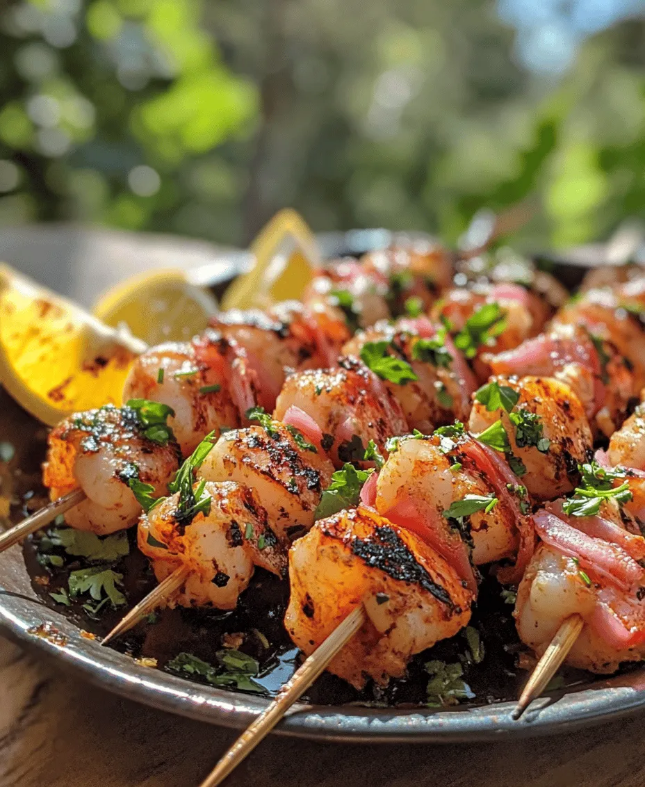 Seafood has always held a special place in culinary traditions across the globe, celebrated for its exquisite flavors and health benefits. Among the myriad choices available, shrimp stands out as a versatile and delectable option that can be prepared in countless ways. One of the most delightful methods of cooking shrimp is grilling, which not only intensifies the natural flavors but also adds a smoky char that elevates any dish. Today, we will explore a vibrant recipe for Grilled Citrus Garlic Shrimp Skewers—an easy, flavorful dish perfect for summer gatherings, barbecues, or a simple weeknight dinner.