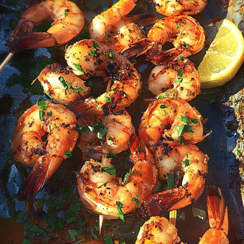 Seafood has always held a special place in culinary traditions across the globe, celebrated for its exquisite flavors and health benefits. Among the myriad choices available, shrimp stands out as a versatile and delectable option that can be prepared in countless ways. One of the most delightful methods of cooking shrimp is grilling, which not only intensifies the natural flavors but also adds a smoky char that elevates any dish. Today, we will explore a vibrant recipe for Grilled Citrus Garlic Shrimp Skewers—an easy, flavorful dish perfect for summer gatherings, barbecues, or a simple weeknight dinner.