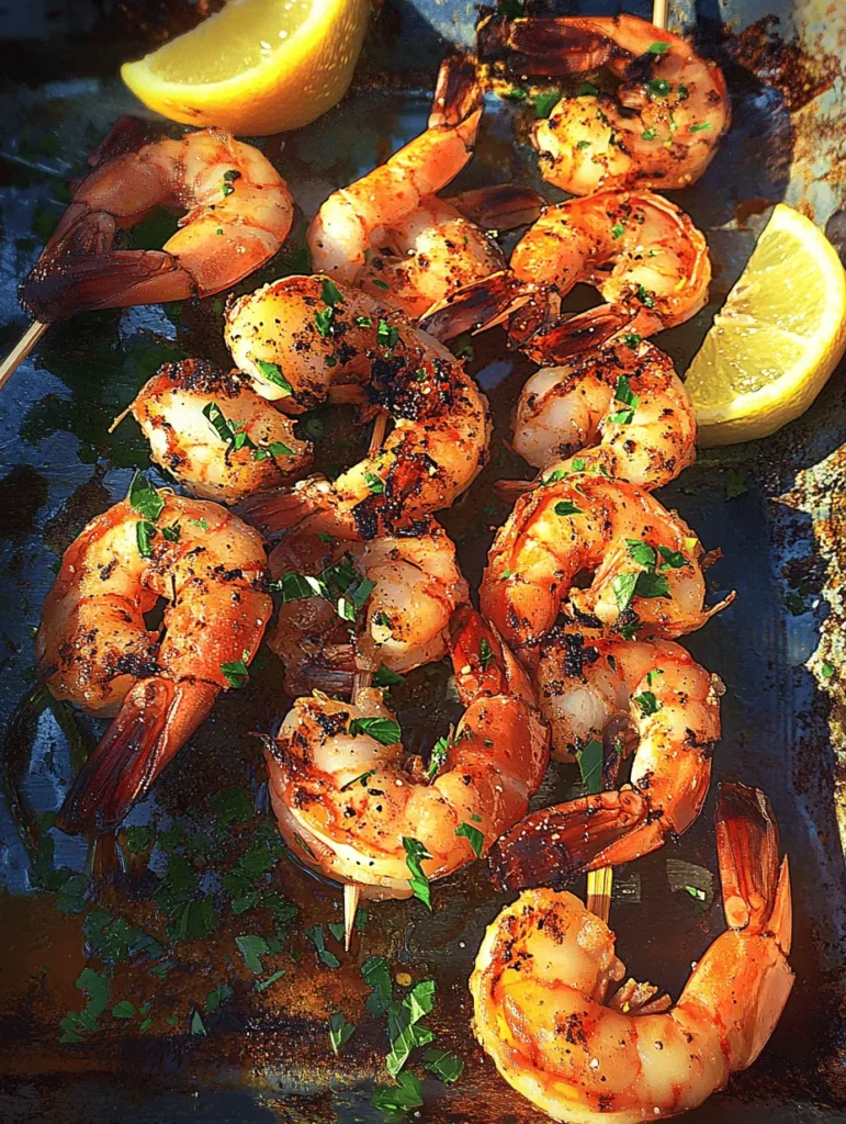 Seafood has always held a special place in culinary traditions across the globe, celebrated for its exquisite flavors and health benefits. Among the myriad choices available, shrimp stands out as a versatile and delectable option that can be prepared in countless ways. One of the most delightful methods of cooking shrimp is grilling, which not only intensifies the natural flavors but also adds a smoky char that elevates any dish. Today, we will explore a vibrant recipe for Grilled Citrus Garlic Shrimp Skewers—an easy, flavorful dish perfect for summer gatherings, barbecues, or a simple weeknight dinner.