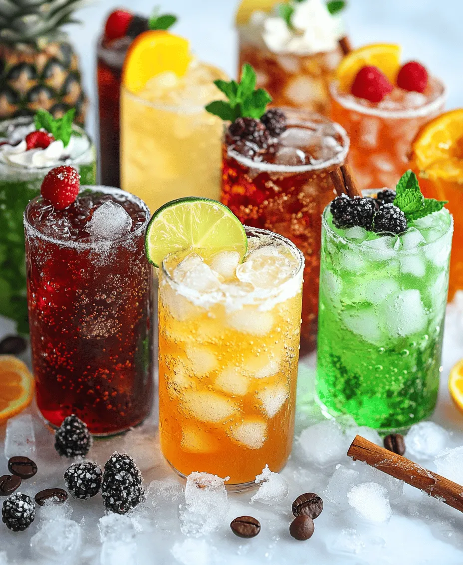 In recent years, a delightful trend has emerged in the beverage world, captivating the taste buds of many: dirty sodas. This fizzy concoction has been making waves across social media platforms, and its popularity shows no signs of slowing down. Dirty sodas are not just a drink; they are a creative fusion of familiar sodas with a variety of unique flavorings that cater to a diverse audience, from kids to adults. Whether you are looking for a refreshing treat on a hot summer day or a fun party drink, dirty sodas offer an imaginative twist that can be customized to your liking.