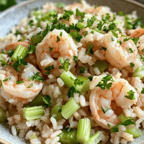 Shrimp Dirty Rice is more than just a dish; it’s a celebration of Southern culinary traditions that brings together vibrant flavors and comforting textures. Originating from the heart of Louisiana, this dish marries the rustic charm of traditional Dirty Rice with the succulent sweetness of shrimp. Comfort food often holds a special place in our hearts, evoking memories of family gatherings, festive occasions, and the warmth of home-cooked meals. Shrimp Dirty Rice embodies these sentiments, offering a hearty and satisfying meal that pays homage to its rich cultural roots.