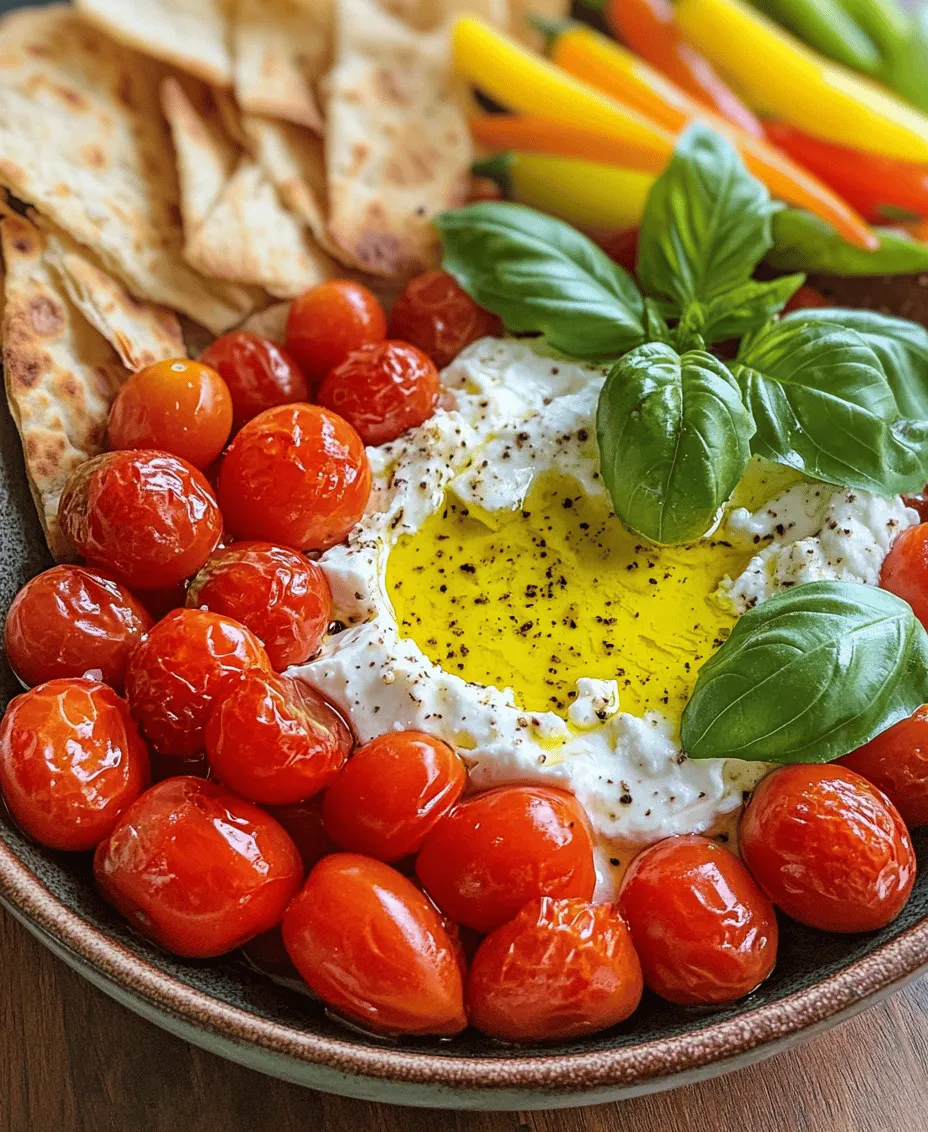 In the realm of savory spreads, the Easy Feta Dip with Roasted Cherry Tomatoes stands out as a delightful blend of flavors and textures. This creamy dip, enriched by the sweetness of roasted cherry tomatoes and the tanginess of feta cheese, is perfect for gatherings, casual snacking, or even as a sophisticated appetizer. Whether you are hosting a party or simply enjoying a quiet night in, this recipe is not only easy to prepare but also guarantees to impress your taste buds.