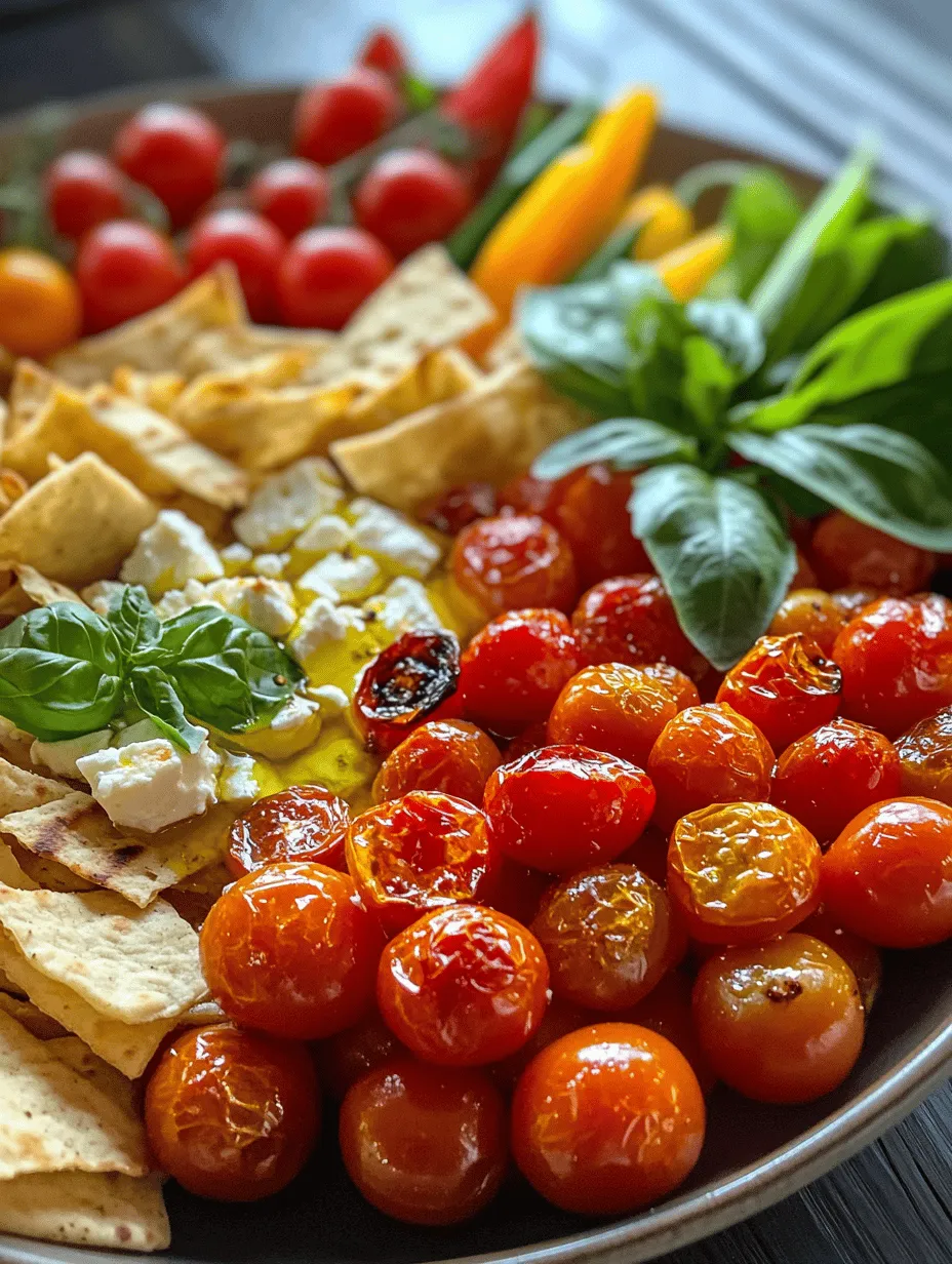 In the realm of savory spreads, the Easy Feta Dip with Roasted Cherry Tomatoes stands out as a delightful blend of flavors and textures. This creamy dip, enriched by the sweetness of roasted cherry tomatoes and the tanginess of feta cheese, is perfect for gatherings, casual snacking, or even as a sophisticated appetizer. Whether you are hosting a party or simply enjoying a quiet night in, this recipe is not only easy to prepare but also guarantees to impress your taste buds.