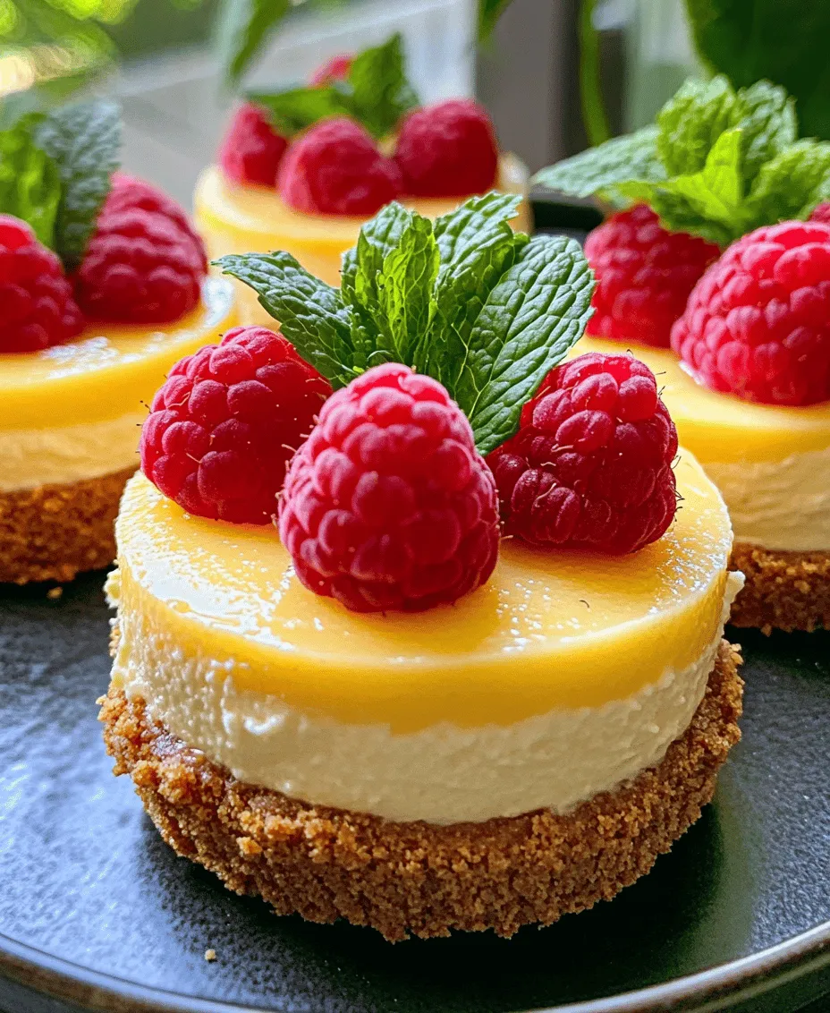 As the warmer months roll in, the appeal of no-bake desserts becomes undeniable. With their simplicity and refreshing flavors, no-bake treats provide the perfect solution for those hot days when turning on the oven seems less than appealing. Among these delightful offerings, mini lemon raspberry cheesecakes stand out as a crowd-pleaser. These individual cheesecakes are not only easy to prepare but also deliver a vibrant burst of flavor that can brighten up any gathering.