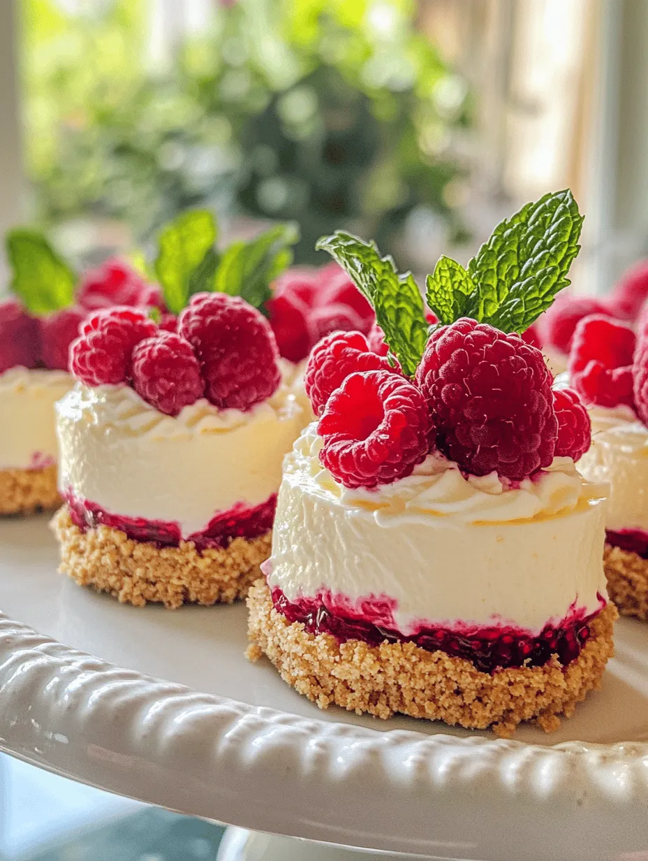 As the warmer months roll in, the appeal of no-bake desserts becomes undeniable. With their simplicity and refreshing flavors, no-bake treats provide the perfect solution for those hot days when turning on the oven seems less than appealing. Among these delightful offerings, mini lemon raspberry cheesecakes stand out as a crowd-pleaser. These individual cheesecakes are not only easy to prepare but also deliver a vibrant burst of flavor that can brighten up any gathering.