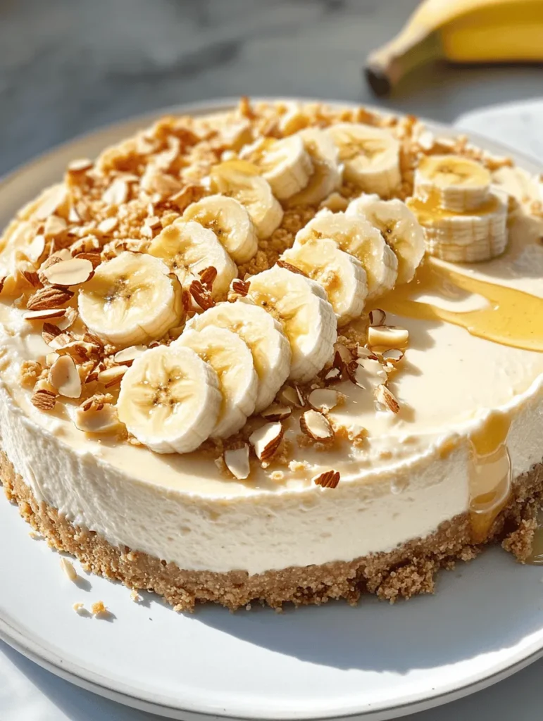 In the world of healthy eating, the concept of "dessert" is undergoing a remarkable transformation. Gone are the days when indulging in a sweet treat meant sacrificing your health goals. The surge in demand for healthier desserts has led to innovative recipes that combine nutrition with flavor, allowing dessert lovers to enjoy their favorite sweets without the guilt. One such delightful creation is the Creamy Protein-Packed Banana Cheesecake, a dessert that beautifully marries health and indulgence.