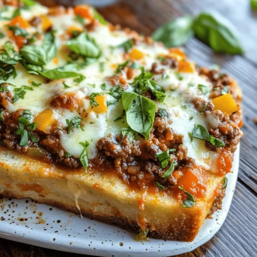 Sloppy Joes have long held a cherished place in the hearts and homes of many Americans. This classic comfort food, characterized by its messy, savory filling and soft bun, has been a staple at backyard barbecues, family gatherings, and late-night snacks. However, what if we told you that this beloved dish could be elevated from a simple, nostalgic meal into a flavor-packed culinary experience? Enter the Flavor-Packed Italian Garlic Bread Sloppy Joes.