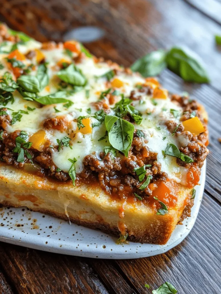 Sloppy Joes have long held a cherished place in the hearts and homes of many Americans. This classic comfort food, characterized by its messy, savory filling and soft bun, has been a staple at backyard barbecues, family gatherings, and late-night snacks. However, what if we told you that this beloved dish could be elevated from a simple, nostalgic meal into a flavor-packed culinary experience? Enter the Flavor-Packed Italian Garlic Bread Sloppy Joes.