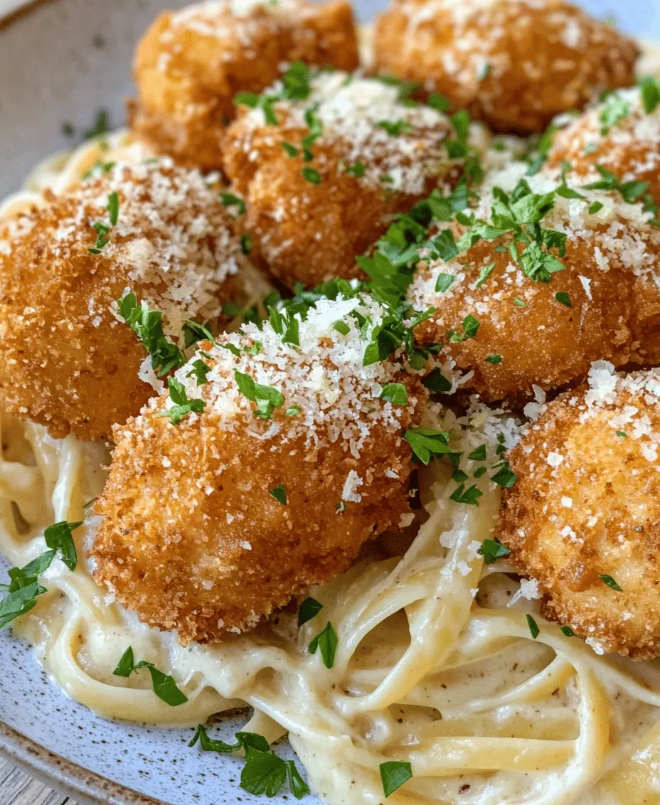 When it comes to family-friendly meals that are both comforting and delicious, few dishes can compete with Crispy Parmesan Chicken Bites paired with creamy pasta. This delightful recipe is the perfect marriage of textures and flavors, offering succulent chicken bites coated in a crispy Parmesan crust, served alongside a rich and velvety pasta sauce. Whether you're preparing a weeknight dinner or hosting friends and family for a special occasion, this dish is sure to impress and satisfy.