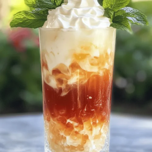 In the world of refreshing beverages, few drinks can compete with the delightful charm of an Italian soda. This Silky Smooth Italian Soda Delight combines the effervescence of club soda with the richness of cream and the sweetness of flavored syrup, creating a drink that is visually stunning and incredibly delicious. Perfect for hot summer days or as a celebratory treat, this recipe is easy to make and customizable to suit your taste. In this article, we will explore the ingredients, step-by-step instructions, and the delightful experience of creating your very own Italian soda.