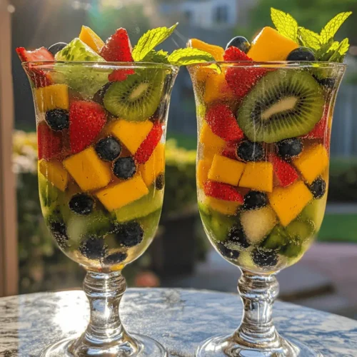 One of the standout features of Sparkling Fruit Bliss is its reliance on fresh fruits, which offer a myriad of nutritional benefits.