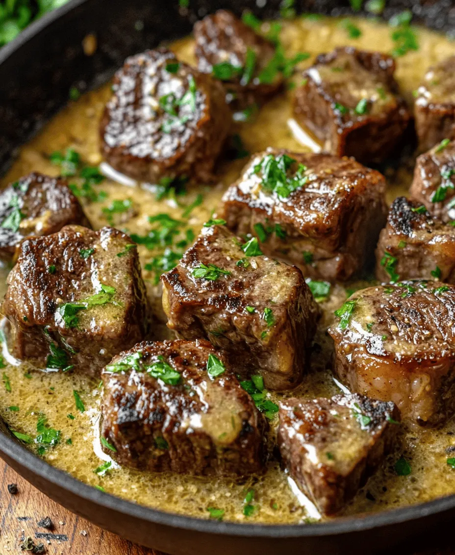 To create the perfect Garlic Butter Steak Bites with Parmesan Cream Sauce, it's essential to understand the role of each ingredient. Here’s a closer look at the key components that contribute to the dish's rich flavor profile: