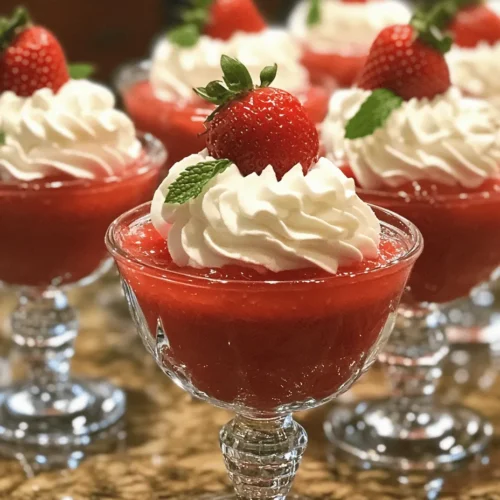 Mousse desserts have a unique charm that captivates dessert lovers across the globe. Their airy, light texture combined with rich flavors makes them a favorite in both casual gatherings and elegant dinner parties. Among the diverse array of mousse options, Strawberry Delight Mousse stands out as a refreshing and vibrant choice. Bursting with the sweet, juicy essence of ripe strawberries, this mousse is not only a feast for the eyes but also a delightful treat for the palate.