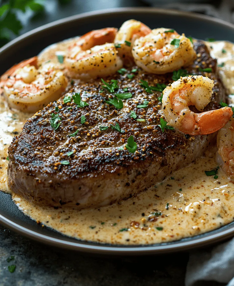If you're searching for a dish that tantalizes the taste buds and impresses your guests, look no further than Steak with Creamy Cajun Shrimp Sauce. This culinary masterpiece combines the rich, meaty flavor of tender ribeye steak with the zesty kick of shrimp enveloped in a luxuriously creamy sauce. Whether you're celebrating a special occasion or simply indulging in a comforting weeknight dinner, this dish delivers a flavor explosion that is sure to become a favorite in your household.