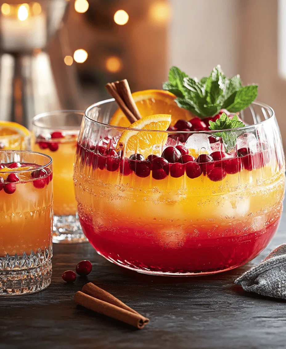 The holiday season brings a special charm to gatherings, offering an opportunity to connect with friends and family over shared traditions and festive delights. One such delightful offering is Christmas Morning Punch, a vibrant and refreshing drink that encapsulates the spirit of celebration. This punch is not just any beverage; it is a festive concoction that combines an array of fruity flavors, making it the perfect choice for toasting during morning celebrations. Whether you are hosting a cozy family brunch or a lively holiday party, Christmas Morning Punch adds a touch of cheer to your festivities.