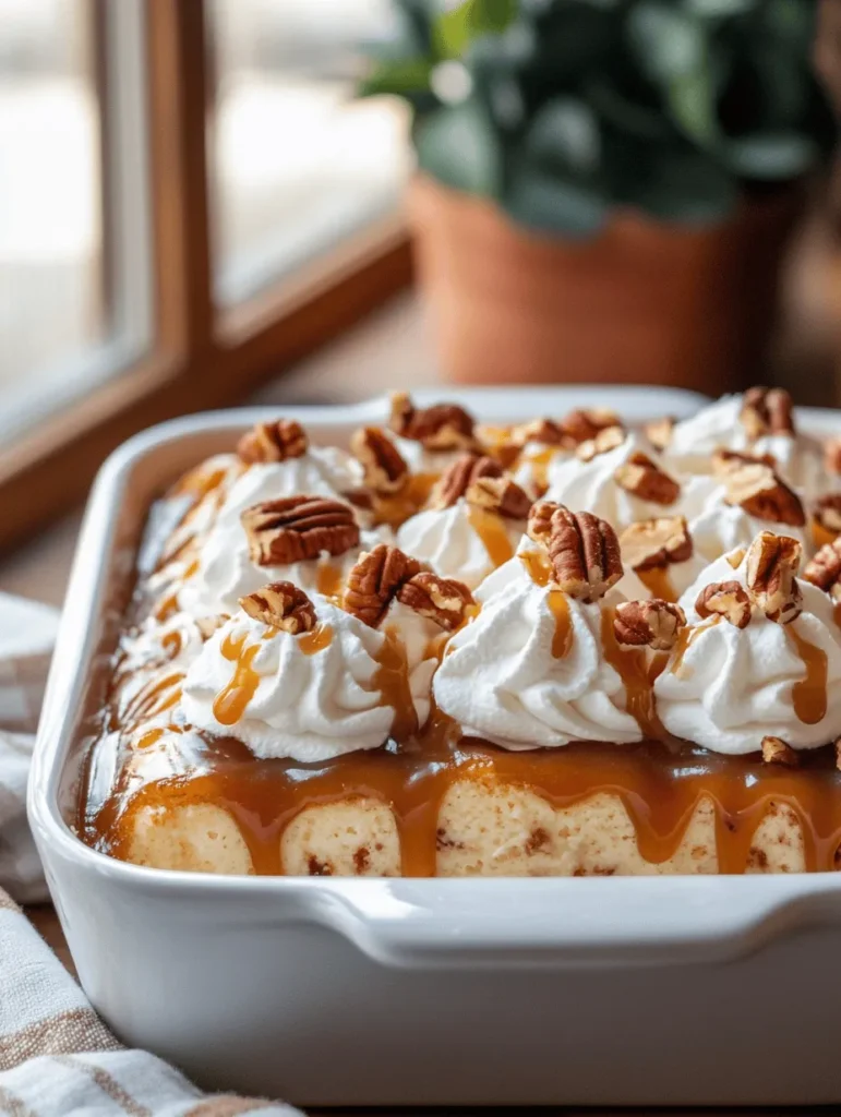 Butter Pecan Poke Cake is a delightful dessert that combines the rich flavors of buttery pecans with the moist, fluffy texture of a classic cake. This recipe has become a beloved favorite among dessert enthusiasts, and for good reason. The combination of sweet, nutty flavors with a creamy topping creates a treat that is perfect for any occasion—be it a family gathering, a birthday celebration, or simply a cozy night in.