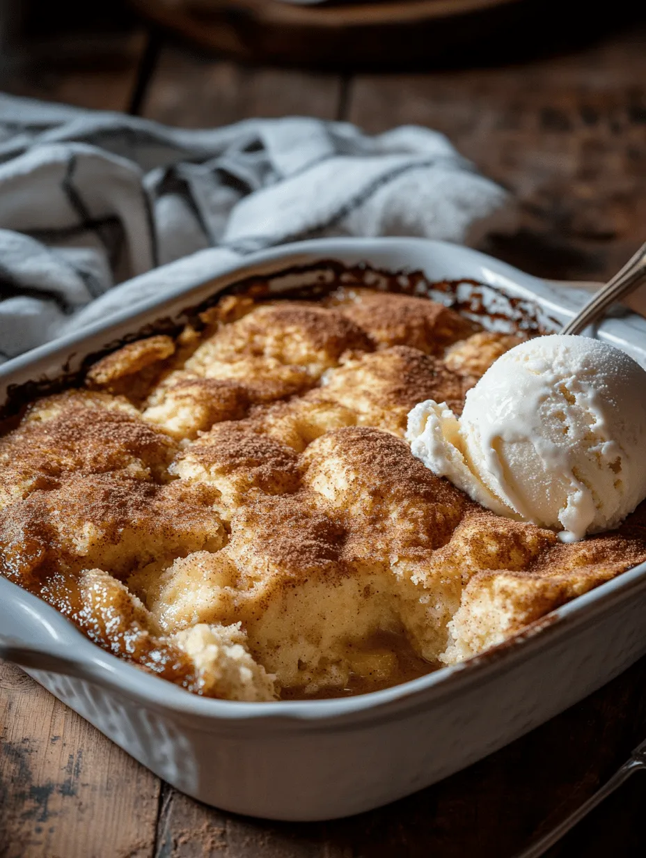 If you’re a fan of desserts that combine the warmth of nostalgia with an irresistible twist, then the Brown Butter Snickerdoodle Cobbler is a must-try. This delightful dessert marries the classic flavors of snickerdoodles—those soft, cinnamon-sugar coated cookies—with the comforting, homey appeal of a cobbler. The result is a rich, luscious treat that is perfect for any occasion, whether it’s a cozy family gathering or a festive celebration.