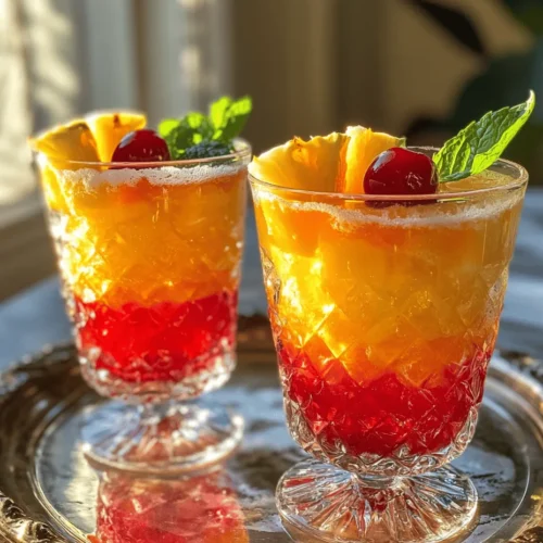 As the sun shines brighter and the days grow longer, nothing quite captures the spirit of summer like a refreshing drink in hand. Enter the Tropical Paradise Punch – a vibrant, fruity concoction that embodies the essence of vacation vibes and leisurely afternoons. This delightful beverage isn't just a drink; it's a sensory experience that transports you straight to the sandy shores of a tropical beach. With its bright colors and invigorating flavors, Tropical Paradise Punch has become the quintessential summer cocktail, perfect for gatherings, barbecues, or simply cooling off on a warm day.