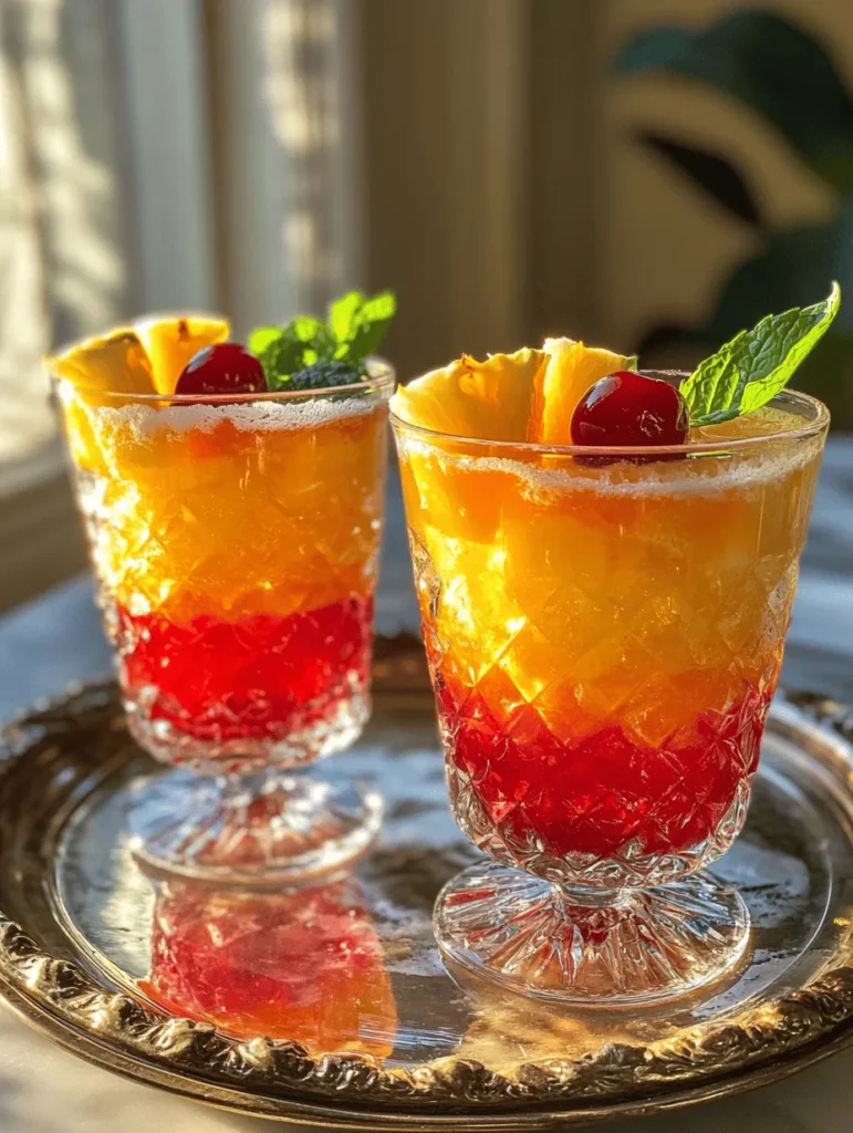 As the sun shines brighter and the days grow longer, nothing quite captures the spirit of summer like a refreshing drink in hand. Enter the Tropical Paradise Punch – a vibrant, fruity concoction that embodies the essence of vacation vibes and leisurely afternoons. This delightful beverage isn't just a drink; it's a sensory experience that transports you straight to the sandy shores of a tropical beach. With its bright colors and invigorating flavors, Tropical Paradise Punch has become the quintessential summer cocktail, perfect for gatherings, barbecues, or simply cooling off on a warm day.