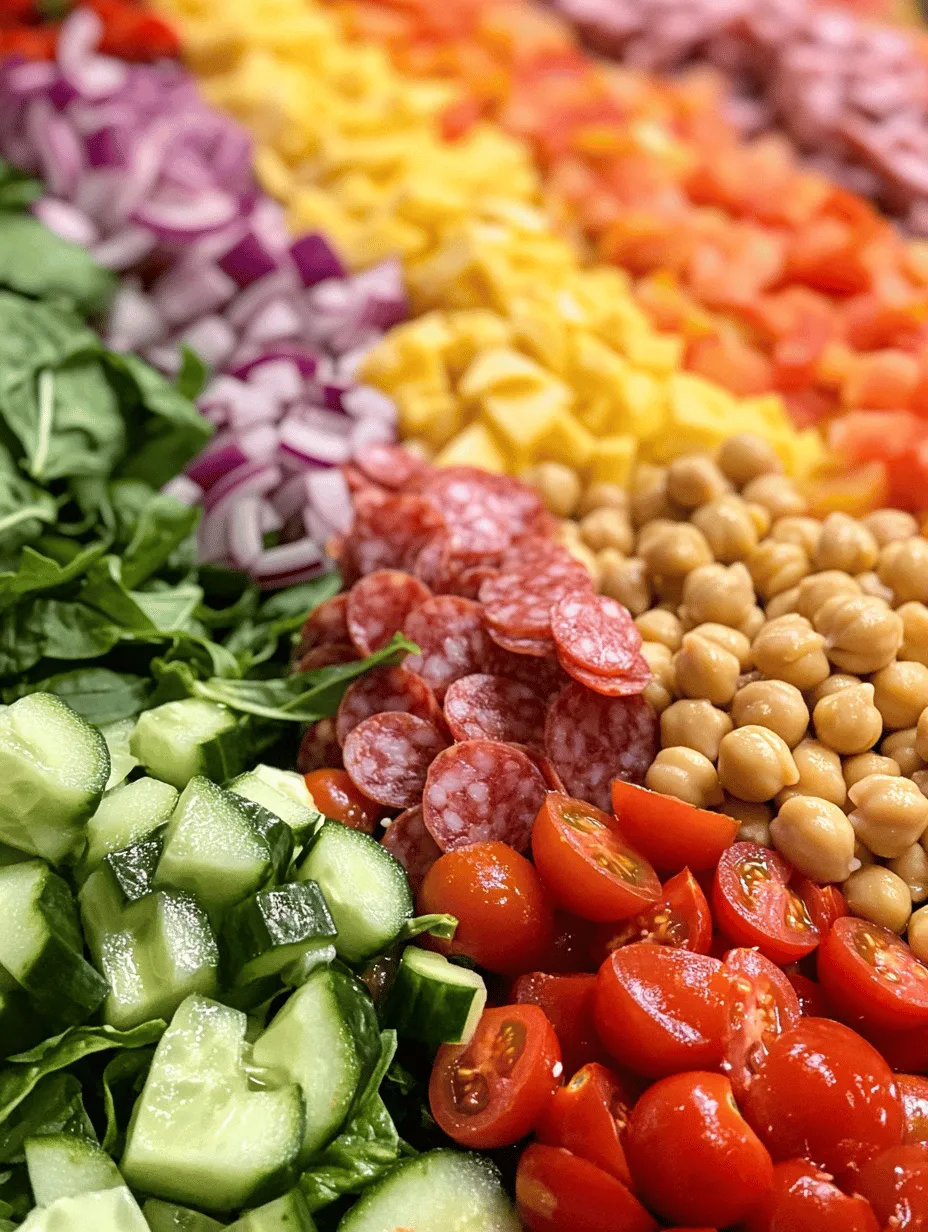 In the world of culinary delights, few dishes capture the essence of freshness and flavor quite like an Italian Chopped Salad. This vibrant, colorful medley of ingredients not only provides a satisfying crunch but also offers a healthy twist to your meal. Brimming with the flavors of Italy, this salad is an exceptional choice for anyone looking to indulge in a delicious and nutritious option.