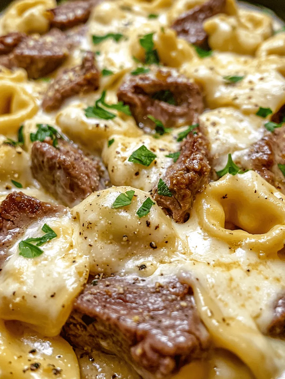 Comfort food often conjures up images of hearty, satisfying dishes that warm both the body and soul. These meals tend to evoke nostalgia, reminding us of family gatherings, cozy nights in, and simple pleasures. In today's fast-paced world, comfort food has become more than just a culinary category; it’s a way to connect with our roots and find solace amidst the chaos of modern life. One such dish that perfectly embodies this concept is the Philly Cheesesteak Tortellini Pasta—a delightful fusion that combines the beloved flavors of a classic Philly cheesesteak with the comforting embrace of pasta.