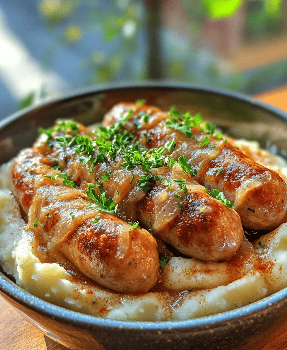Discover the comforting taste of a classic British dish that warms the heart and fills the stomach—Bangers and Mash. This delightful meal of sausages and creamy mashed potatoes, often complemented by a rich onion gravy, is the epitome of comfort food. Bangers and Mash has long been celebrated in British homes and pubs, evoking memories of Sunday dinners and family gatherings. Traditionally enjoyed during colder months, this hearty dish has become synonymous with warmth and coziness.
