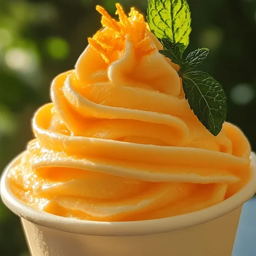 In recent years, Dole Whip has emerged as a beloved dessert, capturing the hearts and taste buds of many with its creamy, tropical essence. Originally made famous at Disney theme parks, this soft-serve treat has become synonymous with summer, vacations, and all things fruity. Its delightful combination of smooth texture and vibrant flavors brings a sense of joy, making it a quintessential indulgence on hot days. Now, imagine bringing that iconic treat into your home kitchen with a dreamy twist: the vibrant and refreshing flavor of orange.