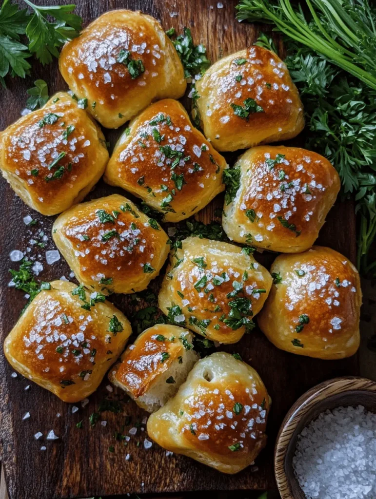 There's something undeniably charming about homemade pretzel bites. Whether you're cozying up for a movie night, hosting a party, or simply indulging in a late-night snack, these soft, buttery bites of heaven are bound to elevate your experience. Buttery Garlic Herb Pretzel Bites offer a delightful twist on the classic pretzel, infusing each bite with the irresistible flavors of garlic and fresh herbs. They are perfect for dipping into your favorite sauces, making them a versatile choice for any occasion.