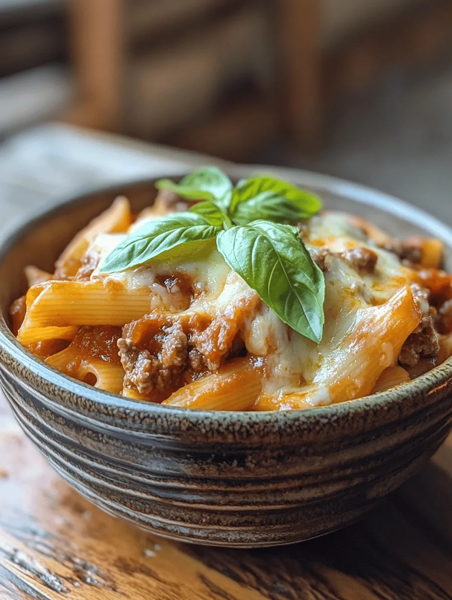 There's something undeniably comforting about a hearty pasta dish, and Cheesy Beef Bliss Pasta embodies that feeling perfectly. This delicious recipe combines the rich flavors of cheesy goodness with the satisfying heartiness of ground beef, creating a meal that is sure to please even the pickiest of eaters. With its creamy texture, robust flavors, and the irresistible aroma wafting through your kitchen, this dish is a go-to option for family dinners or gatherings with friends. As a versatile recipe, it can easily adapt to various dietary preferences, making it a top choice for anyone looking to whip up a delicious meal without any fuss.