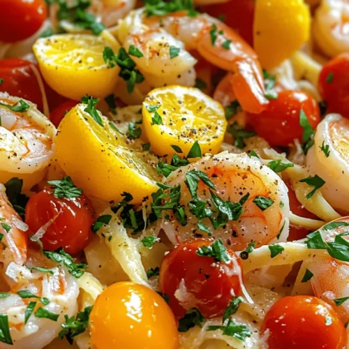 If you’re in search of a dish that not only satisfies the palate but also warms the heart, look no further than Easy Marry Me Shrimp Pasta. This delightful recipe marries succulent shrimp with a creamy, flavorful sauce, all beautifully intertwined with perfectly cooked pasta. It’s an irresistible combination that promises to impress your loved ones, making it an excellent choice for romantic dinners, family gatherings, or any occasion where you wish to showcase your culinary skills.