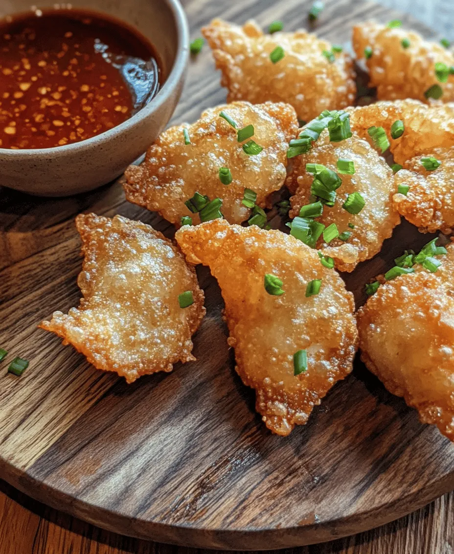 If you're looking for a crowd-pleasing appetizer that combines creamy goodness with a satisfying crunch, look no further than crispy cream cheese wontons. These delightful bites are not only incredibly tasty, but they also offer a striking contrast of textures—crispy on the outside and creamy on the inside. Perfect for parties, gatherings, or simply as a snack, these wontons are sure to impress your guests and leave them coming back for more.