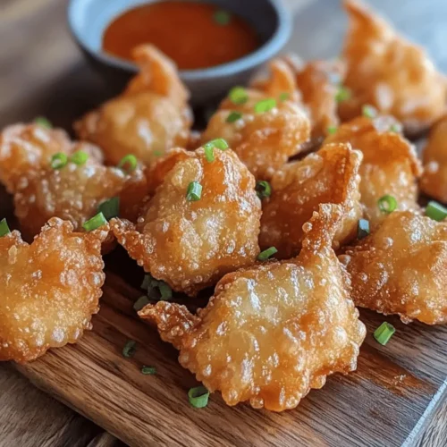 If you're looking for a crowd-pleasing appetizer that combines creamy goodness with a satisfying crunch, look no further than crispy cream cheese wontons. These delightful bites are not only incredibly tasty, but they also offer a striking contrast of textures—crispy on the outside and creamy on the inside. Perfect for parties, gatherings, or simply as a snack, these wontons are sure to impress your guests and leave them coming back for more.