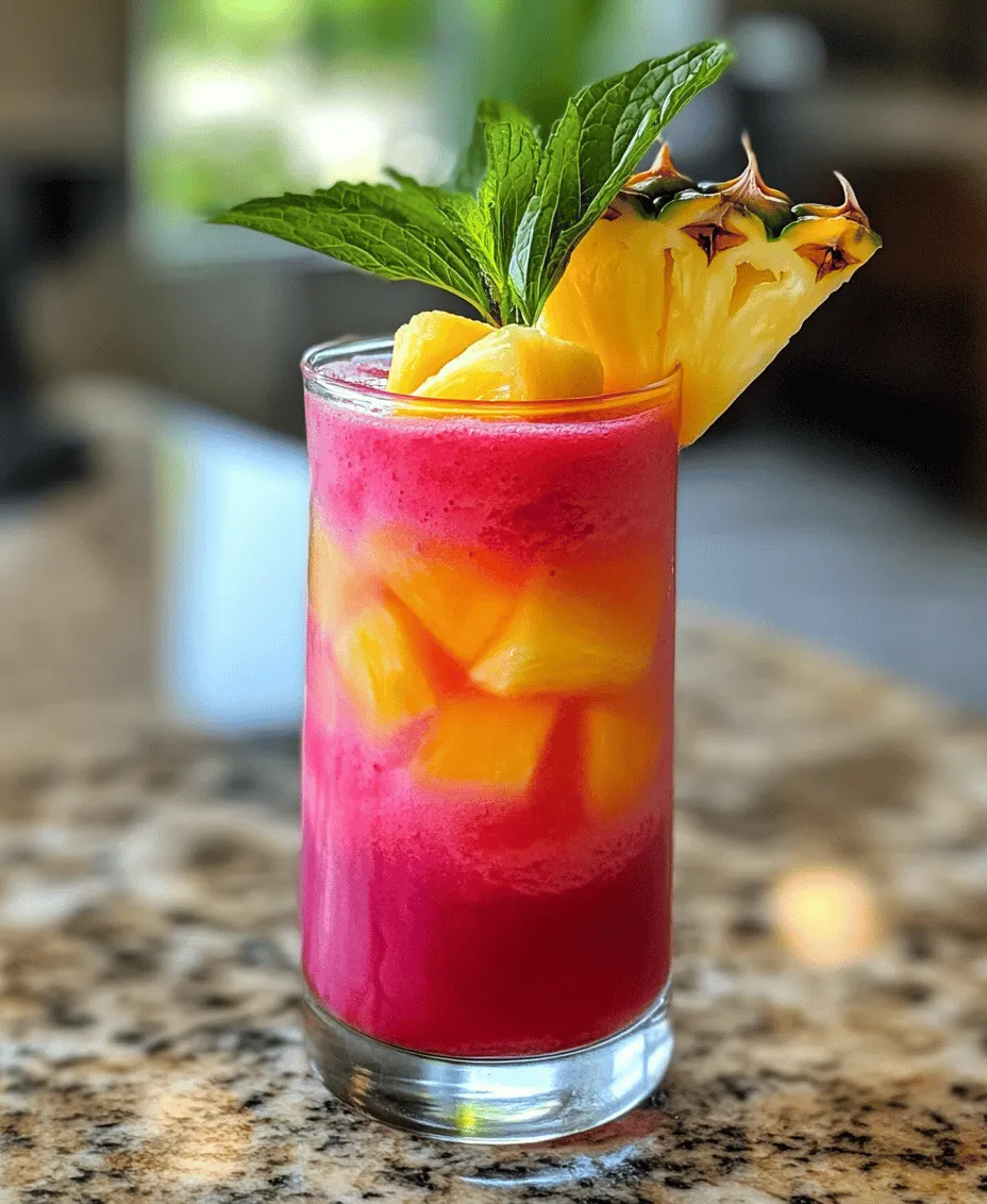 In the world of beverages, few drinks are as vibrant and refreshing as hibiscus tea. With its deep crimson hue and tangy flavor profile, hibiscus tea has captivated palates across the globe. Originating from the hibiscus flower, this herbal tea not only boasts a rich history but also a plethora of health benefits, making it a popular choice among health-conscious individuals and tea enthusiasts alike. The unique tartness of hibiscus complements a variety of flavors, but one of the most delightful combinations is with sweet, tropical pineapple.
