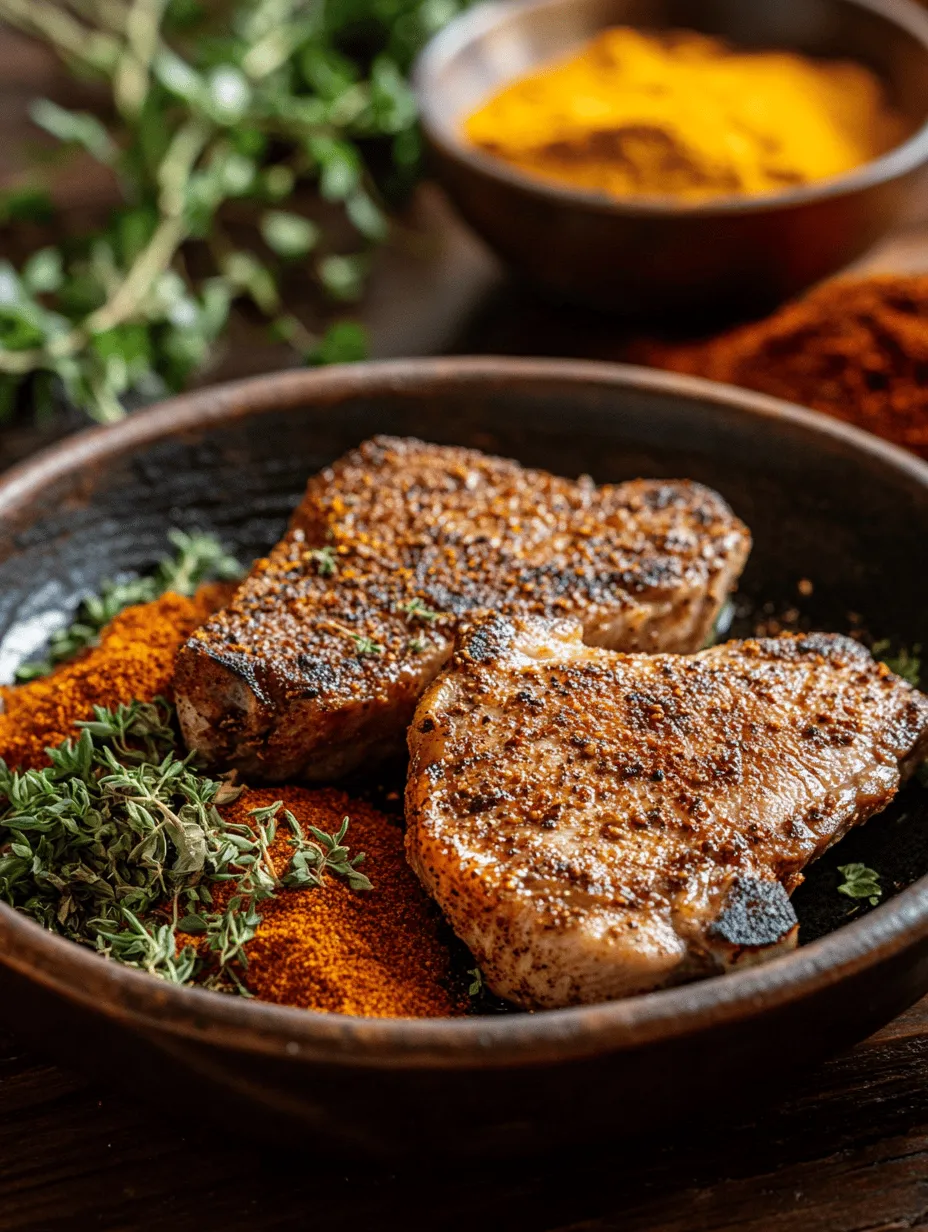 To create an exceptional seasoning blend, it’s essential to understand the role of each ingredient. The Ultimate Flavor-Boosting Pork Chop Seasoning combines ingredients that work harmoniously to enhance the natural flavors of pork. Here’s a breakdown of the core components of this seasoning blend: