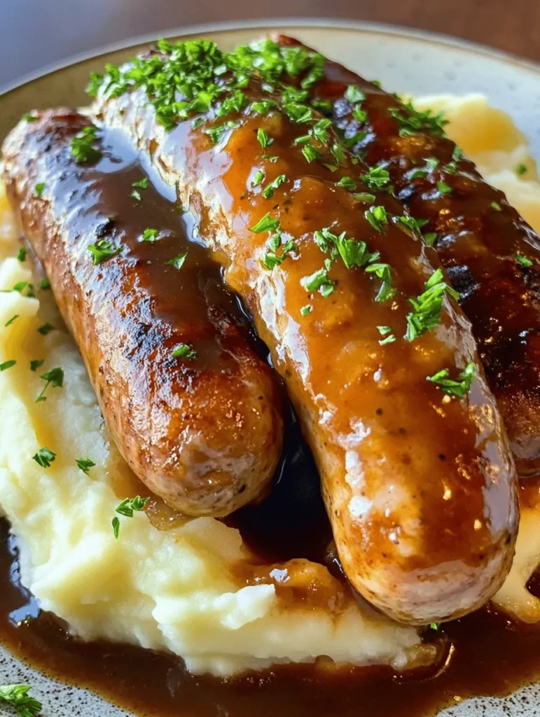 Bangers and mash is a quintessential British dish that effortlessly combines the flavors of savory sausages with creamy mashed potatoes, making it a beloved comfort food for many. Its rich and hearty nature has earned it a spot in the hearts (and stomachs) of people not just in the UK, but around the world. This article will guide you through an easy and delicious recipe that transforms this classic into a weeknight favorite. With simple ingredients and straightforward instructions, you'll learn how to create a satisfying meal that brings warmth and joy to your dining table.