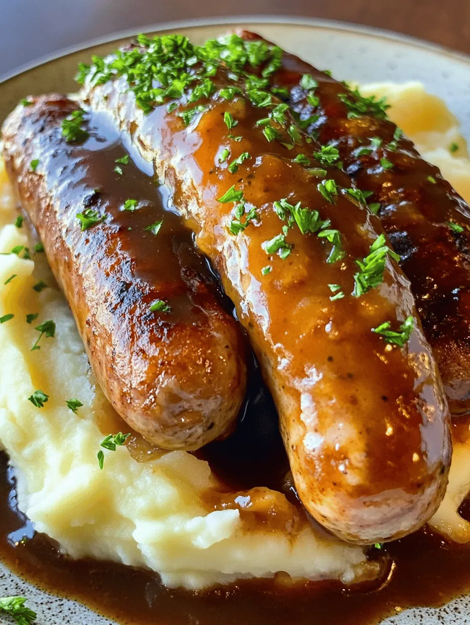 Bangers and mash is a quintessential British dish that effortlessly combines the flavors of savory sausages with creamy mashed potatoes, making it a beloved comfort food for many. Its rich and hearty nature has earned it a spot in the hearts (and stomachs) of people not just in the UK, but around the world. This article will guide you through an easy and delicious recipe that transforms this classic into a weeknight favorite. With simple ingredients and straightforward instructions, you'll learn how to create a satisfying meal that brings warmth and joy to your dining table.