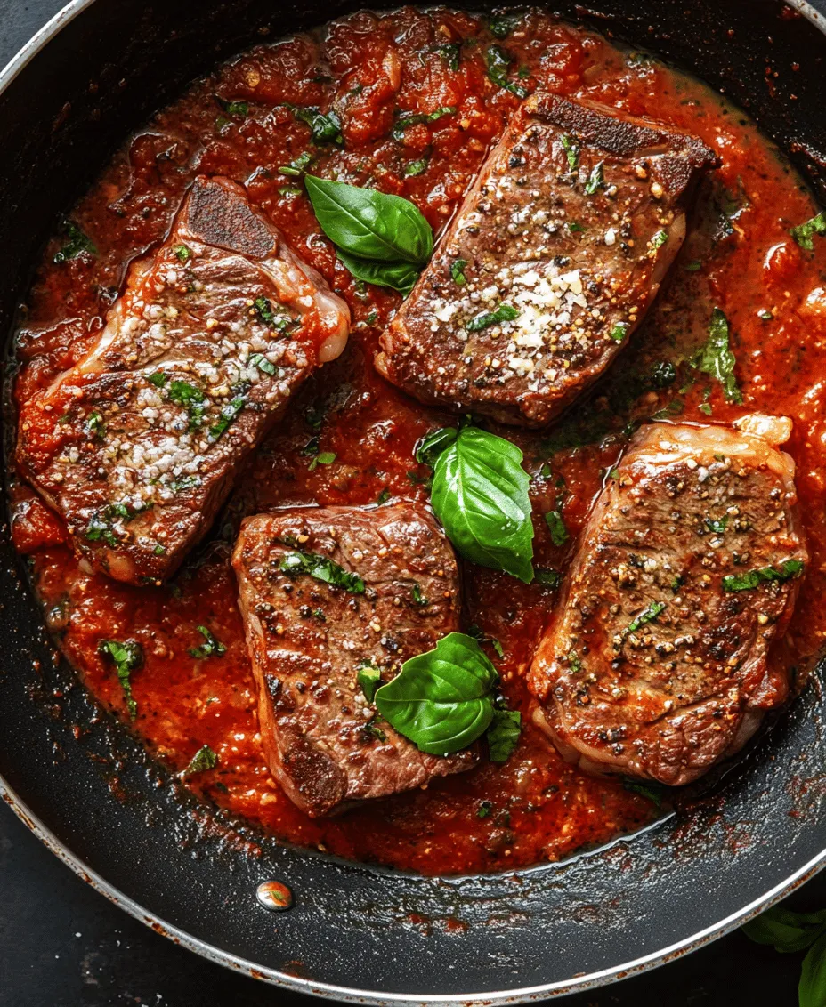 The rich culinary traditions of Italy are renowned worldwide, and one dish that exemplifies this heritage is Steak Pizzaiola. This easy-to-make recipe showcases the perfect balance of flavors, blending tender ribeye steaks with a savory tomato sauce infused with garlic and aromatic herbs. Steak Pizzaiola is not just a meal; it's an experience that transports you straight to the heart of Italy, where fresh ingredients and bold flavors reign supreme. Whether you're hosting a dinner party or simply looking to elevate your weeknight meals, this Steak Pizzaiola recipe is sure to impress.