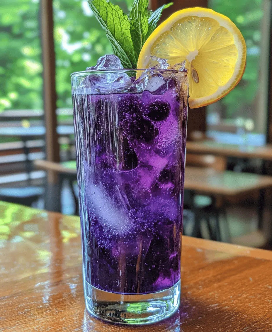 Indulge in the refreshing taste of homemade blueberry soda, a delightful and effervescent drink that combines the sweet flavors of fresh blueberries with the crispness of sparkling water. This simple recipe is perfect for hot summer days, celebrations, or just when you're in the mood for a unique beverage. Not only is it easy to make, but it also allows you to control the sweetness and ingredients, ensuring a healthier alternative to store-bought sodas. In this article, we will explore the origins of blueberry soda, the health benefits of blueberries, and provide you with a step-by-step guide to creating your own Effervescent Blueberry Bliss.